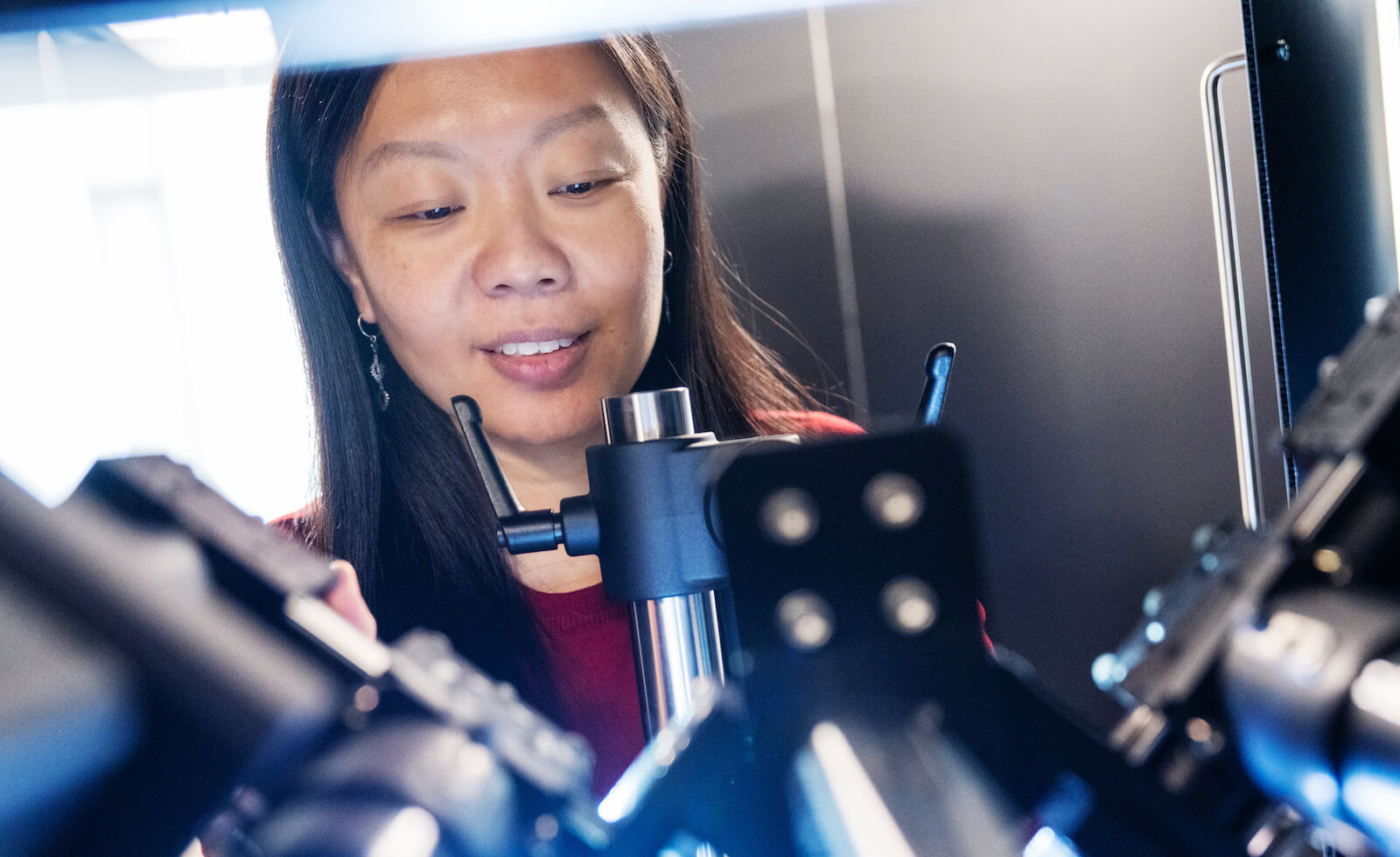 Allen Institute Researcher Working