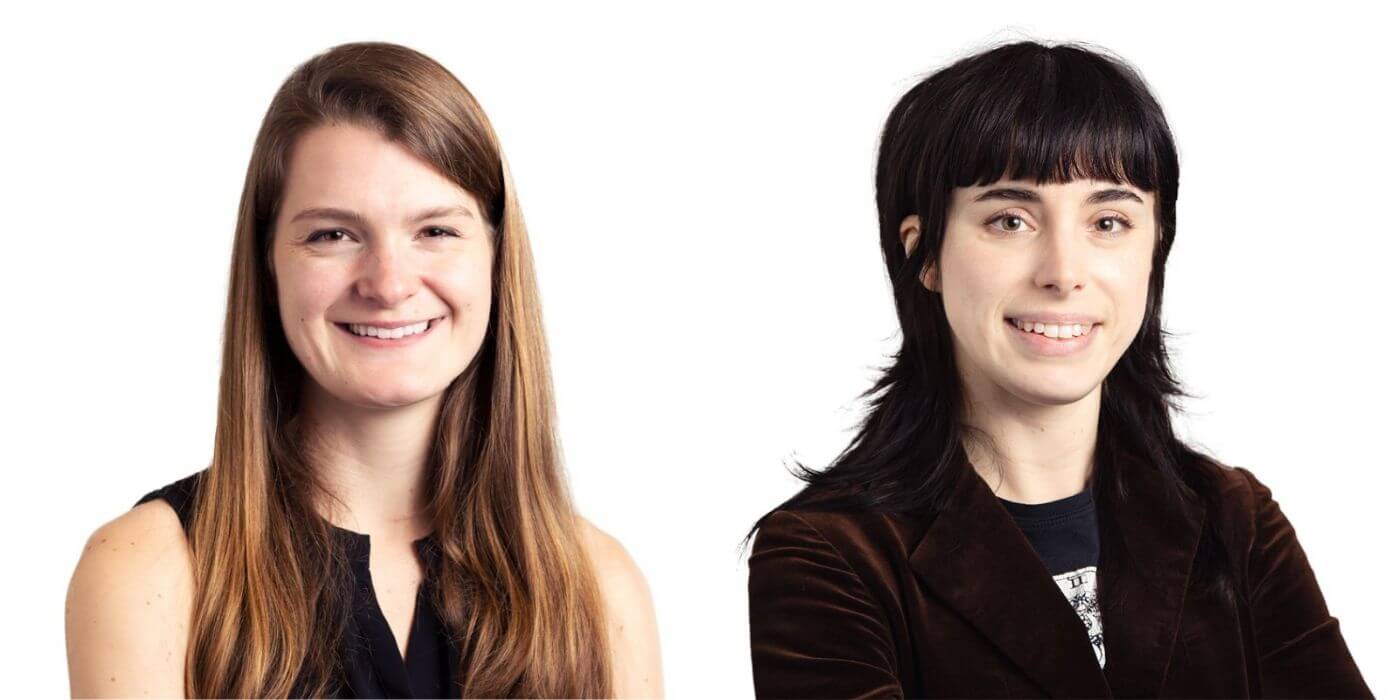 Becky Zaunbrecher and Erin Angelini Headshots