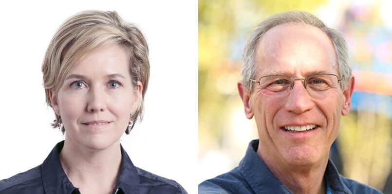 Nathalie Gaudreault and Rick Horowitz headshots