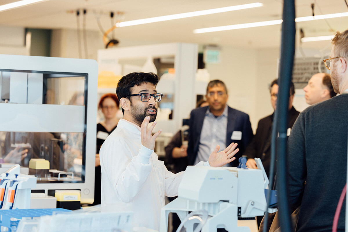 Sudarshan Pinglay teaching science