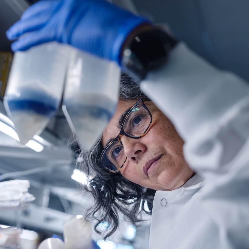 Researcher on the Human Cell Types team at the Allen Institute for Brain Science working in the lab